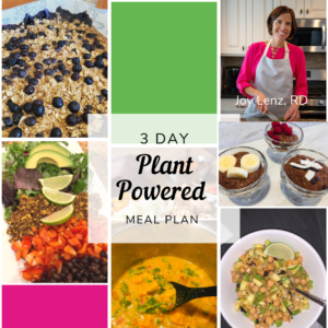 plant powered meal plan